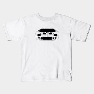 Ford GT40 Black Outline Kids T-Shirt